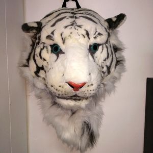 Huge White Tiger Backpack/Wall Hanging